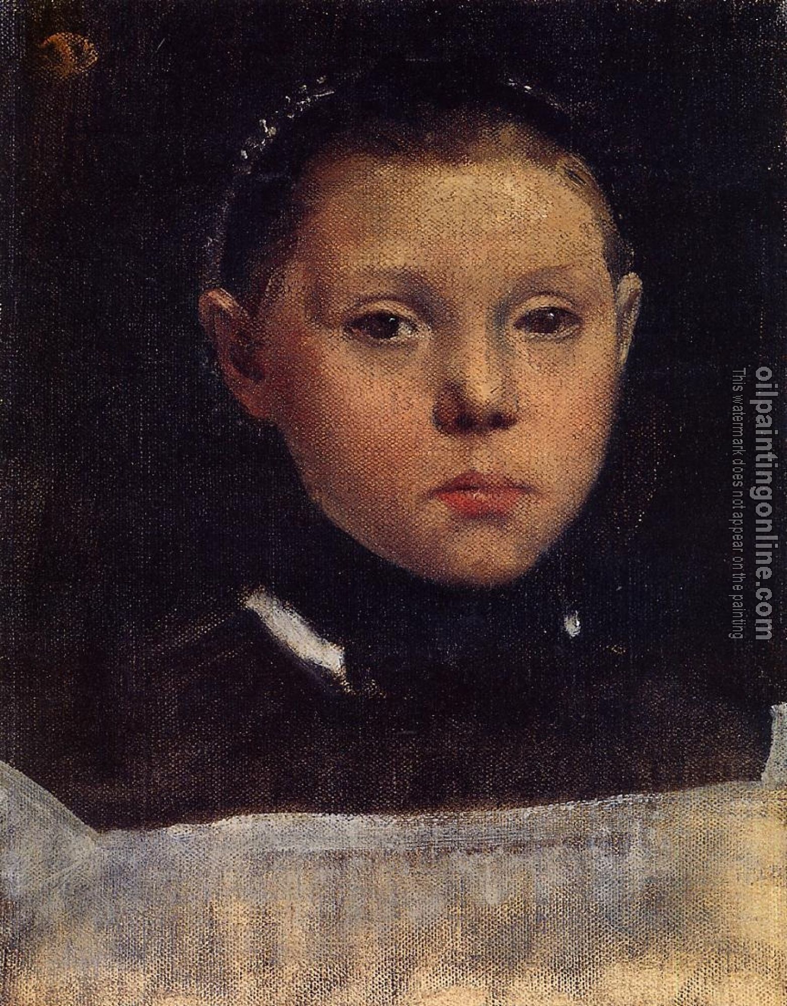 Degas, Edgar - Portrait of Giulia Belleli